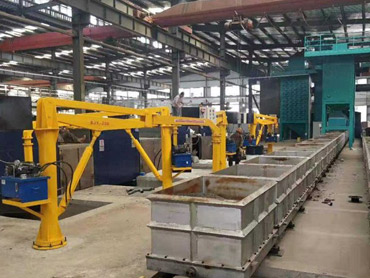 Egyszeri operátor öntött acél öntés manipulátor